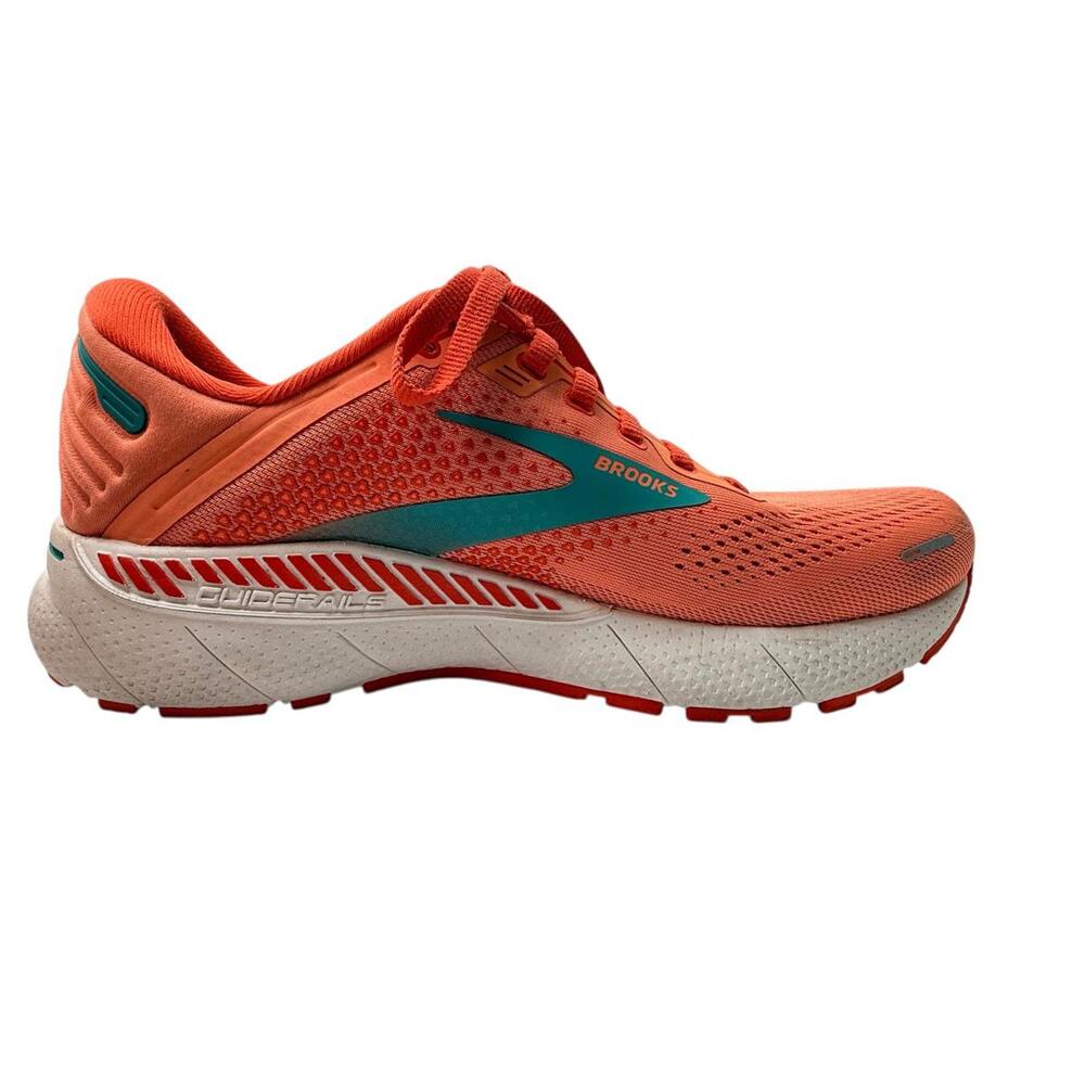 BROOKS Adrenaline GTS 22 Women's Trainers Running Shoes Orange Size 9 - Picture 11 of 15